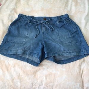 Chambray shorts